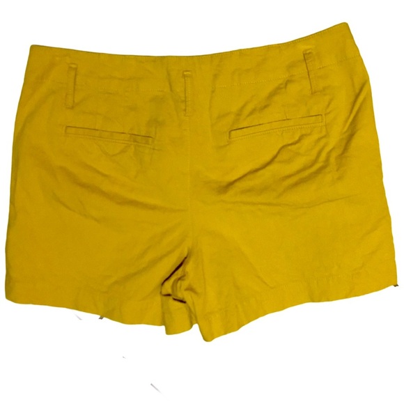LOFT Bright Yellow Casual Shorts - Picture 6 of 6